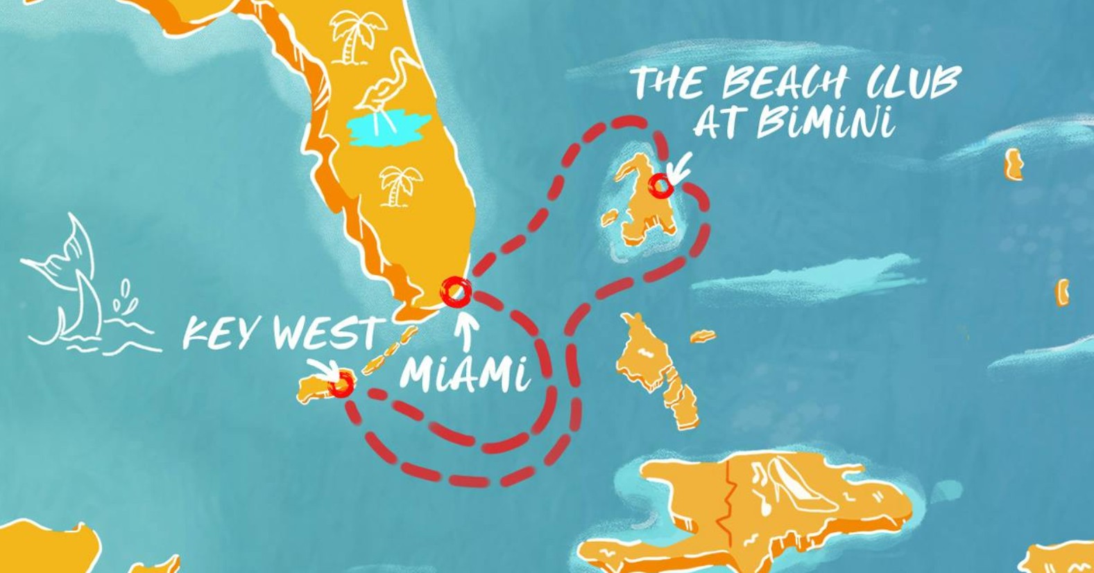 Map Key West New Years MAP - Fire and sunset Soirees